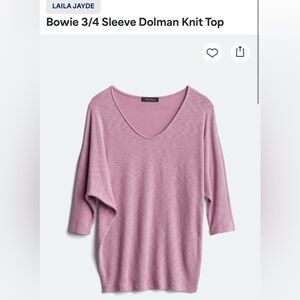 Laila Jayde medium purple top